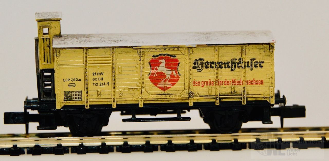 Arnold 0509 - ARNOLD - Bierwagen DB Ep.III Herrenhäuser mit Bremserhaus N 1:160