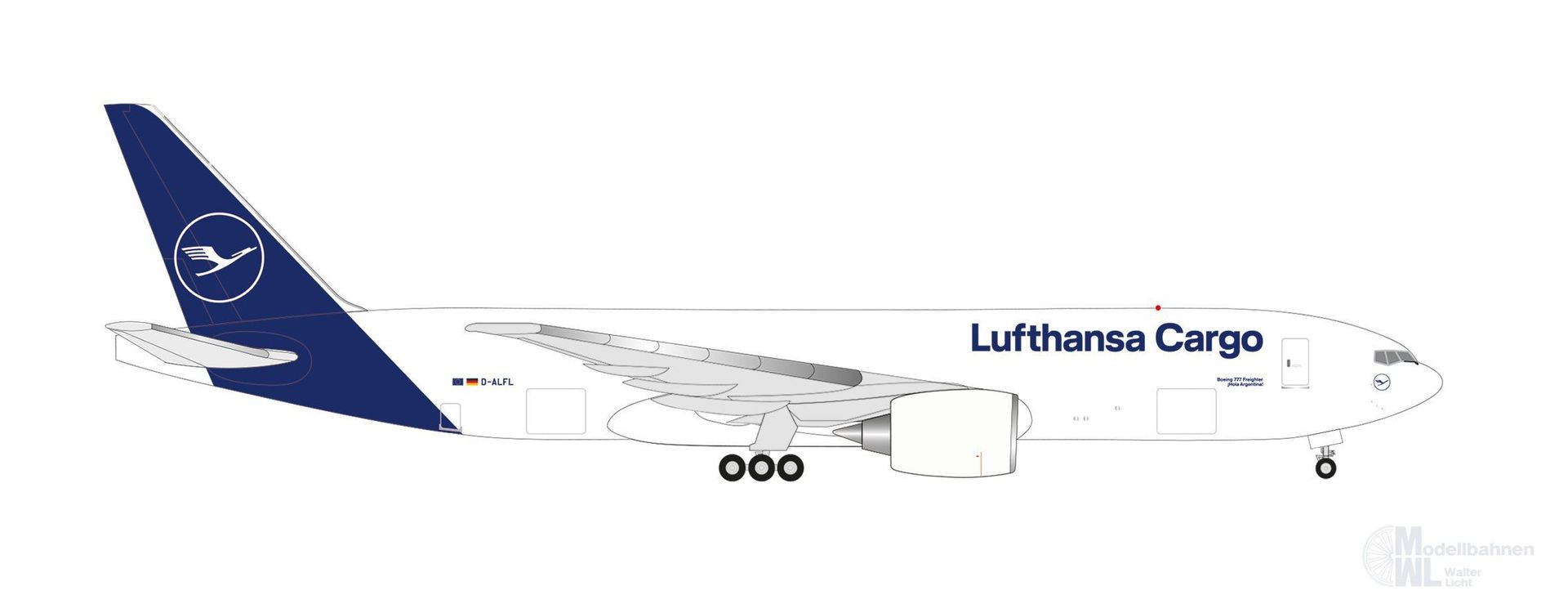 Herpa 533188-002 - Boeing 777F Lufthansa Cargo 1:500