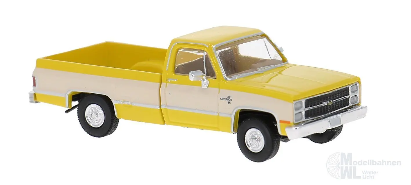 Brekina 19655 - Chevrolet C10 gelb/weiß H0 1:87