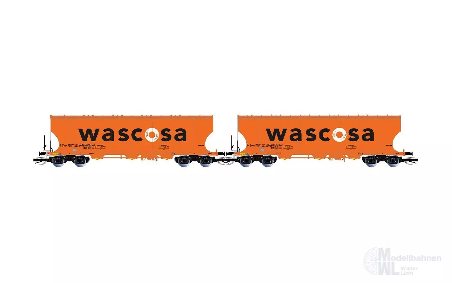 Arnold 9774 - Getreidesilowagen Set D-WASCOSA Ep.VI 2.tlg. TT 1:120