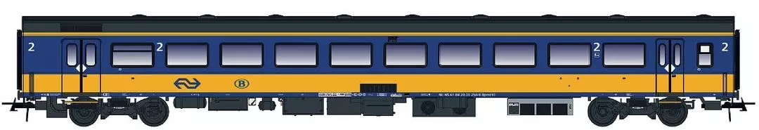 LS Models 44239 - Personenwagen NS Ep.VI ICRmh 2.Kl. Bpmz Benelux H0/GL
