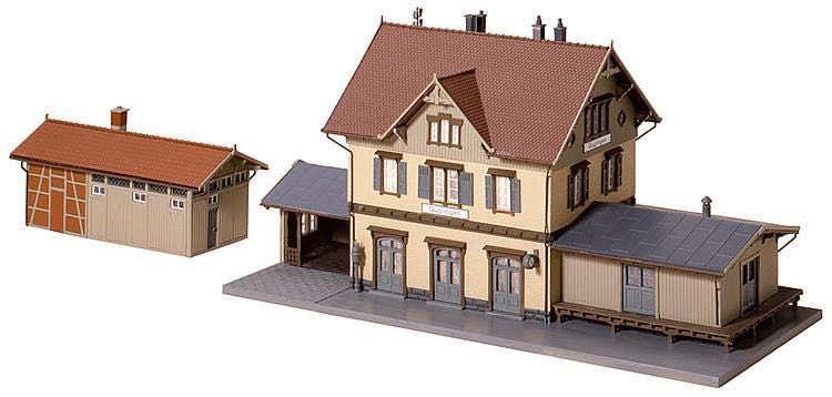 Faller 110107 - Bahnhof Gueglingen H0 1:87 Faller 110107 - Bahnhof Gueglingen H0 1:87