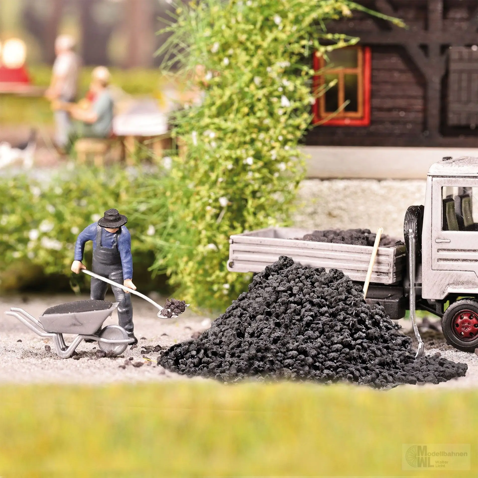 Busch 79940 - A-Set: Köhler bei der Arbeit  H0 1:87