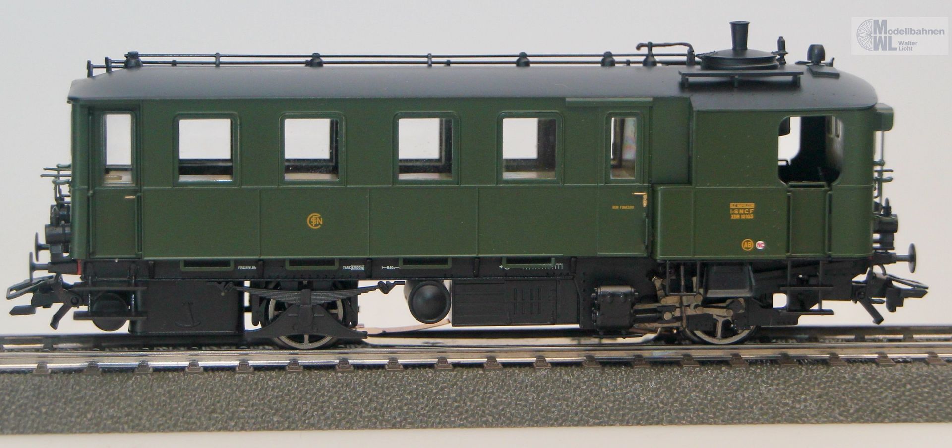 Märklin 37258 - MÄRKLIN - Dampftriebwagen Kittel ENCF Ep.III H0/WS mfx