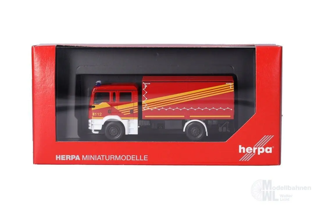 Herpa 098649 - MAN TGM Mehrzweckkraftwagen Feuerwehr H0 1:87