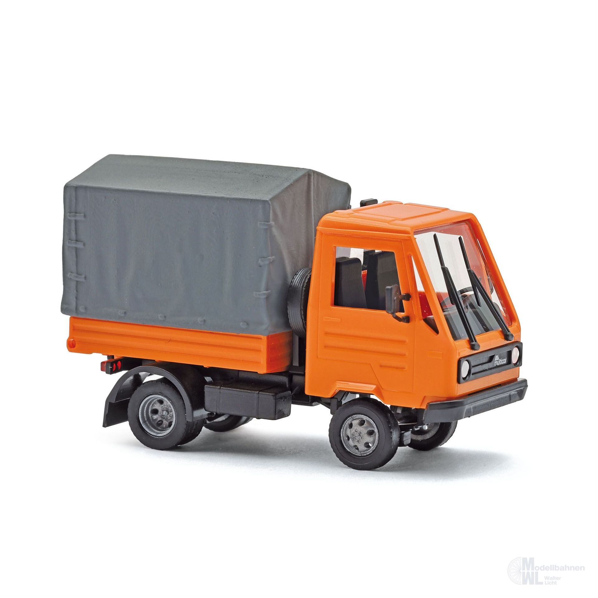 Busch 42253 - Multicar M26 orange Baujahr 1991 H0 1:87