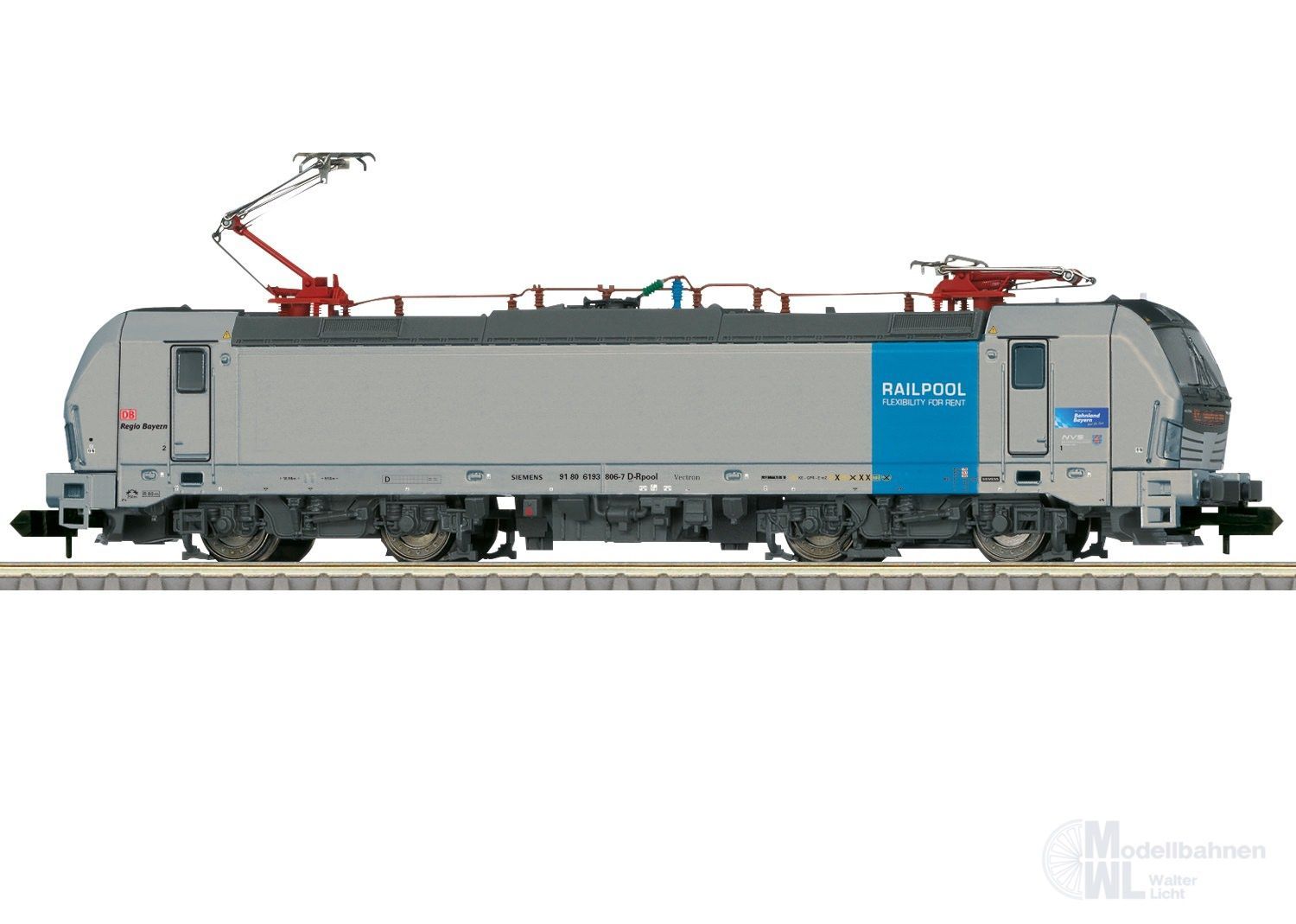 Trix 16833 - E-Lok BR 193 DB Ep.VI Vectron N 1:160 Sound Trix 16833 - E-Lok BR 193 DB Ep.VI Vectron N 1:160 Sound