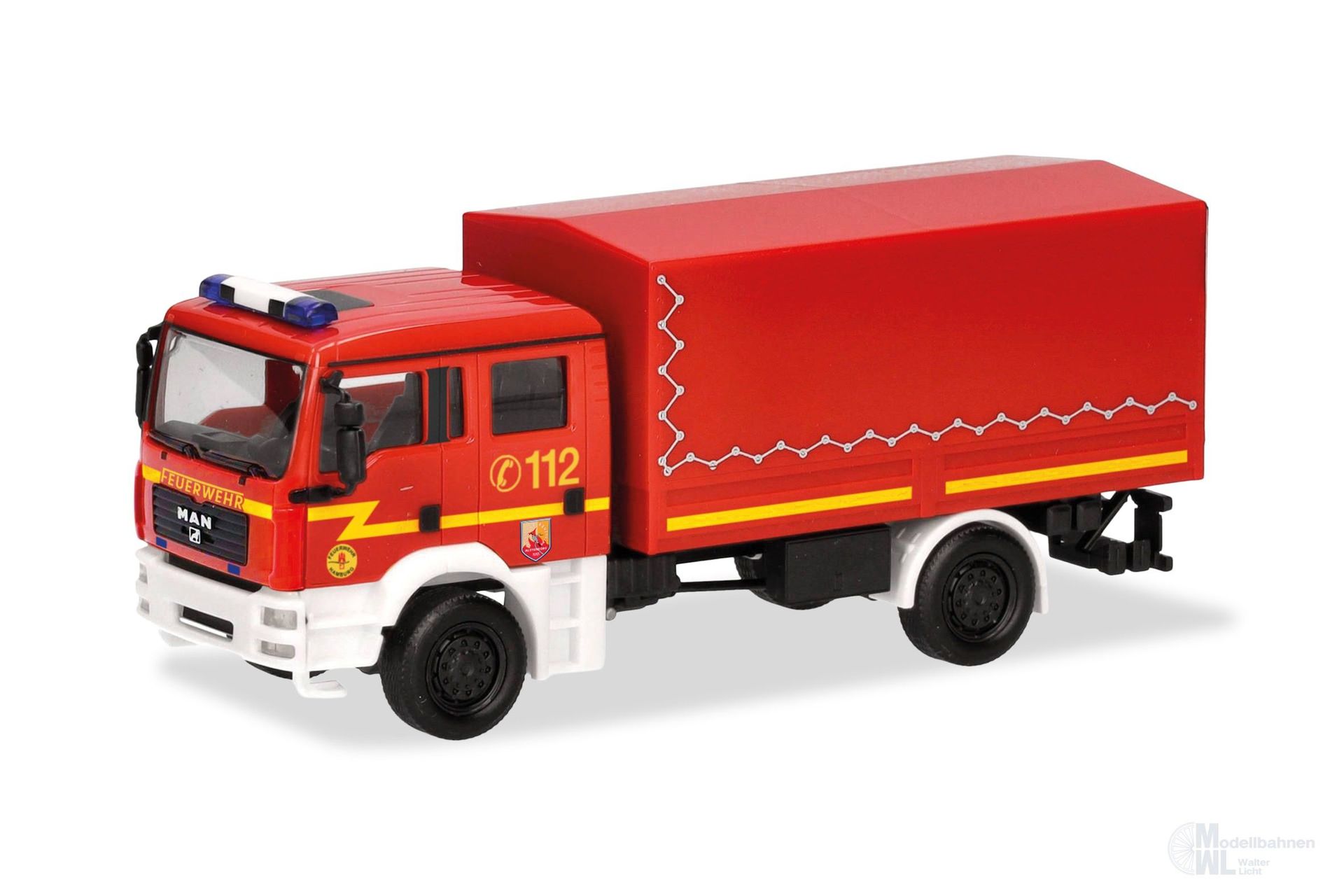 Herpa 098984 - MAN TGA M MzKW FW Hamburg H0 1:87