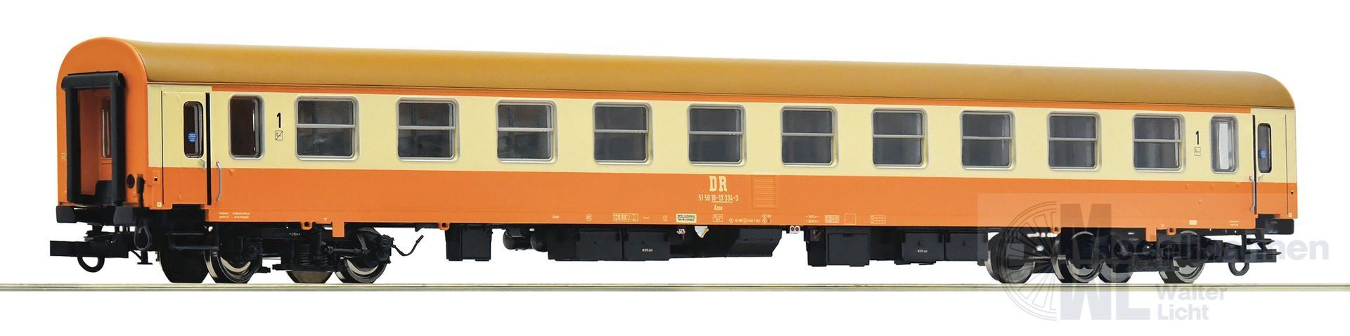 Roco 6200042 - Personenwagen DR Ep.IV 1.Kl. 2.Betr.Nr. Städteexpress H0/GL