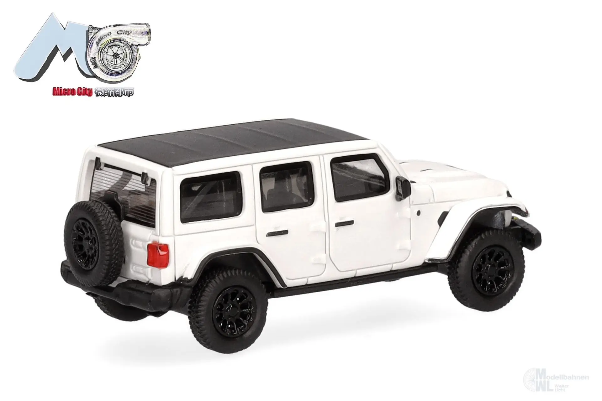 Herpa 87MC000012 - Jeep Wrangler weiß (ab 2017) H0 1:87