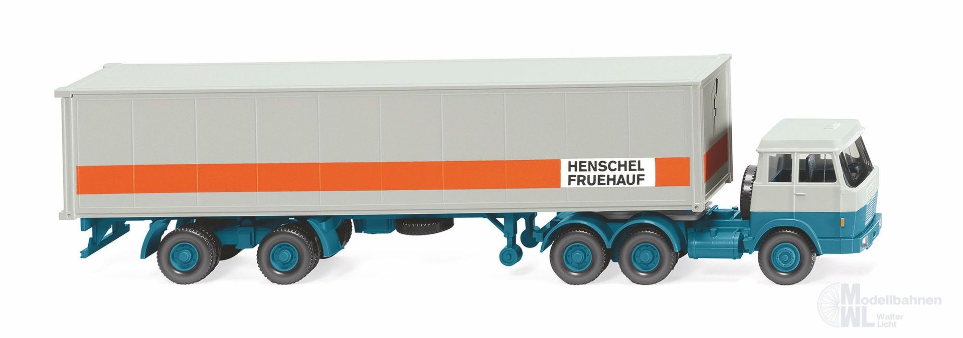 Wiking 052705 - Containersattelzug Hanomag Henschel H0 1:87