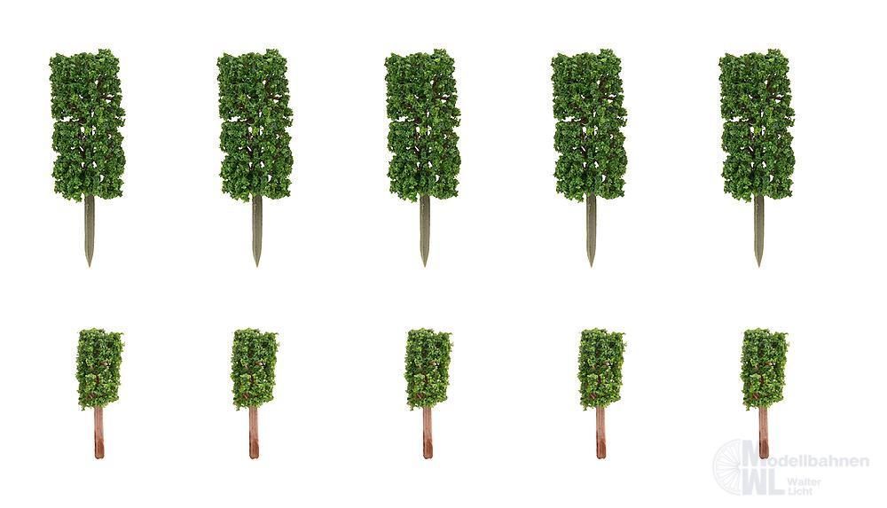 Faller 181592 - 10 Vorgartenbäume, Thuja, säu H0 1:87