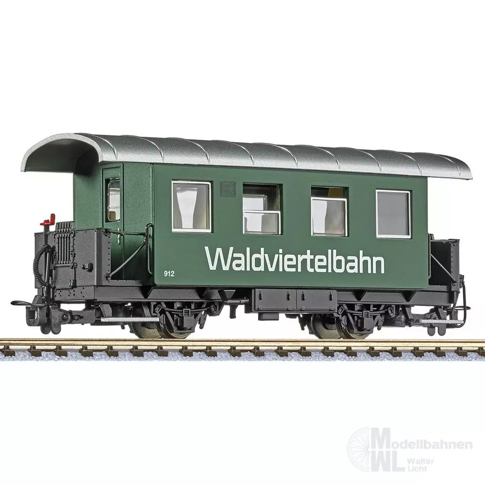 Liliput 344385 - Personenwagen 912 Waldvieertelbahn Ep.VI H0e