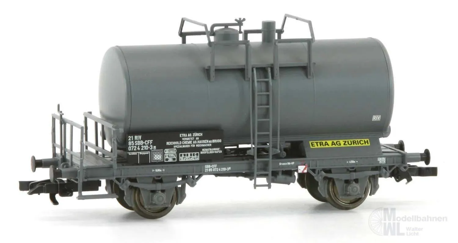 Liliput 235360 - Kesselwagen SBB Ep.IV Tang grau CFF 267 hl H0/GL