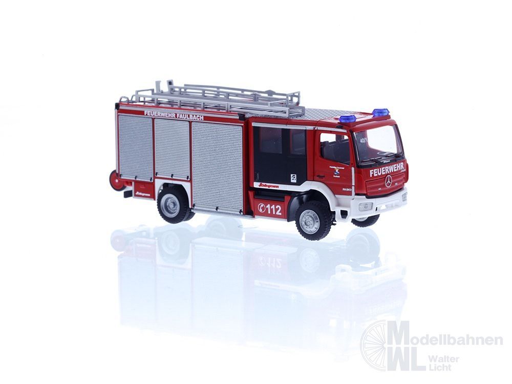 Rietze 72963 - Mercedes-Benz Schlingmann Varus HLF FW Faulbach H0 1:87