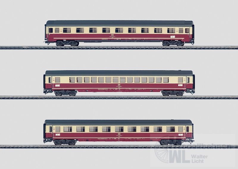 Märklin 42993 - MÄRKLIN - Personenwagen Set DB Ep.IV Südwind 3.tlg. H0/WS Märklin 42993 - MÄRKLIN - Personenwagen Set DB Ep.IV Südwind 3.tlg. H0/WS