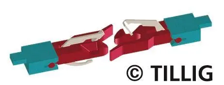 Tillig 08841 - Kupplung (Standard) 56 Stück TT 1:120