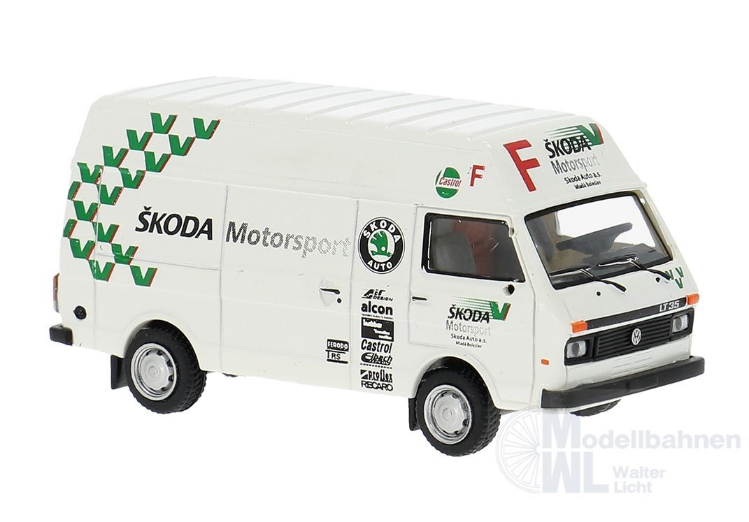 Brekina 34957 - VW LT 35 von Skoda-Motorsport H0 1:87 Brekina 34957 - VW LT 35 von Skoda-Motorsport H0 1:87