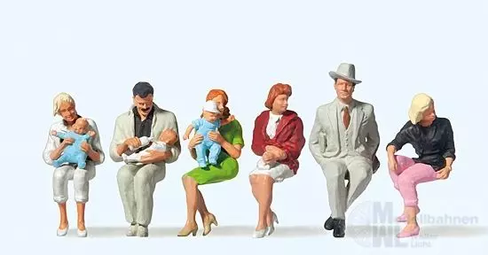 Preiser 45151 - Sitzende Personen Spur G