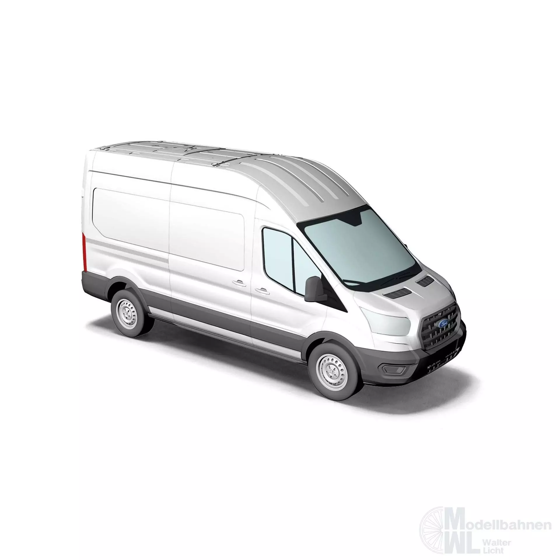 Busch 54502 - Ford Transit Kasten weiß H0 1:87