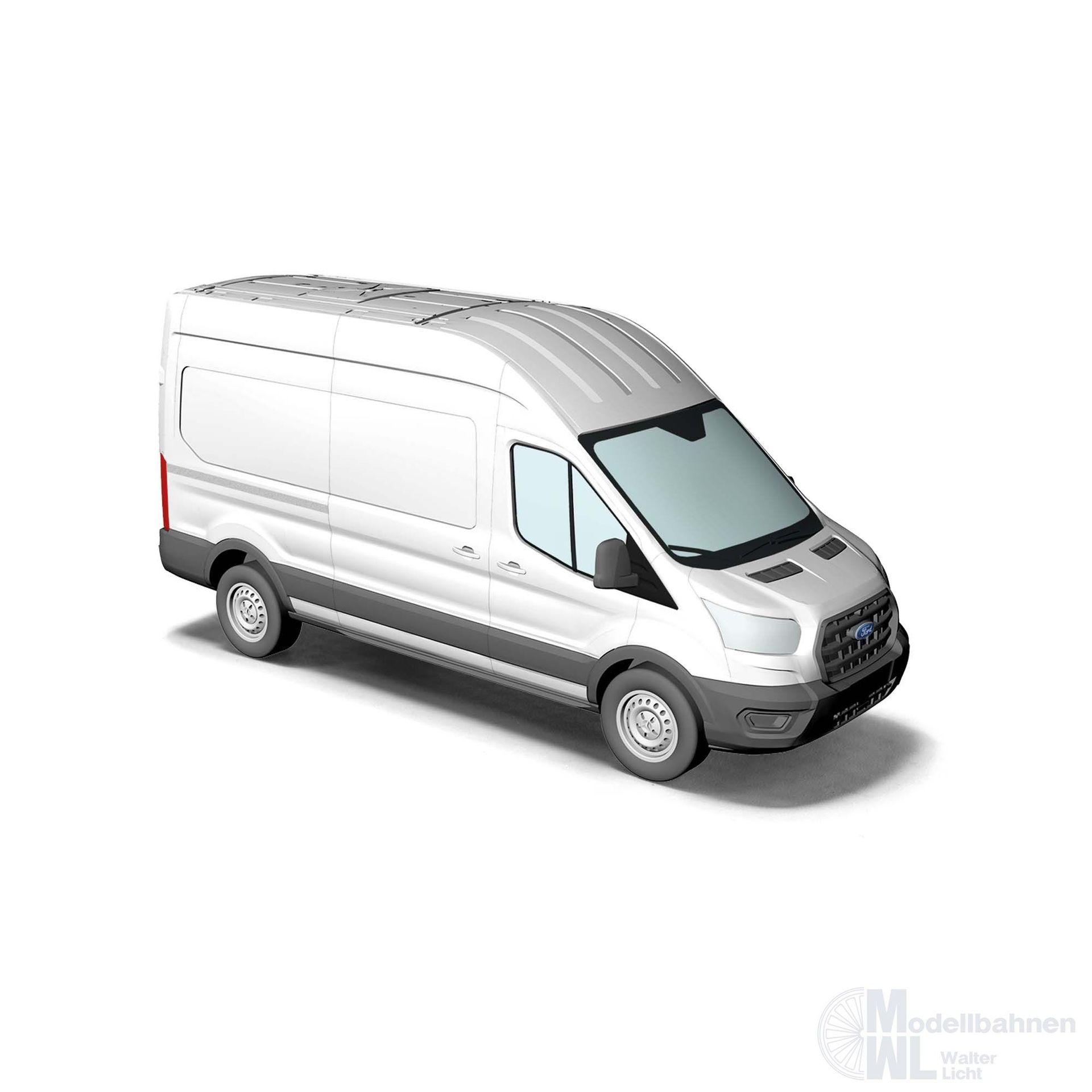 Busch 54502 - Ford Transit Kasten weiß H0 1:87