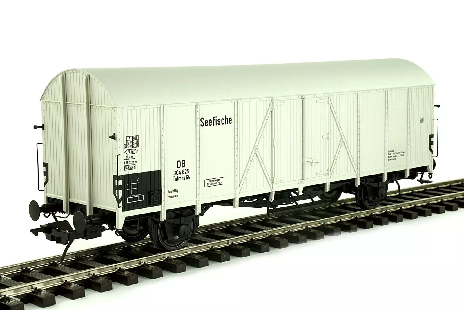 Lenz 42224-03 - Kühlwagen DB Ep.III Tnfmhs 64 Spur 0