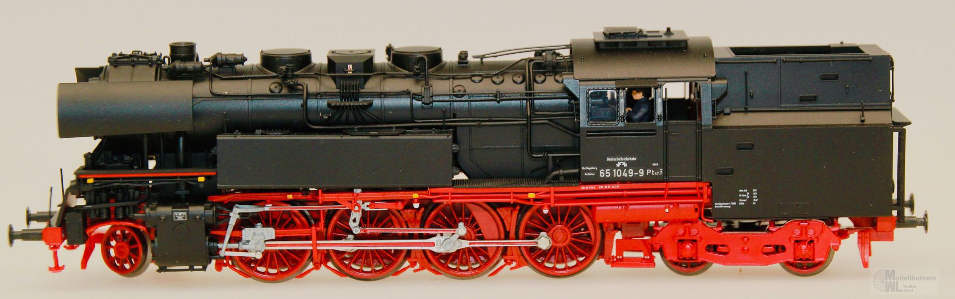 Brawa 610 - BRAWA - Dampflok BR 65 1049 DR / DB Museum H0/GL
