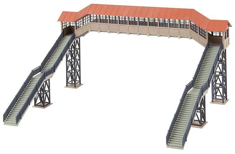 Faller 120109 - Fußgängerbrücke mit Überdachung H0 1:87 Faller 120109 - Fußgängerbrücke mit Überdachung H0 1:87