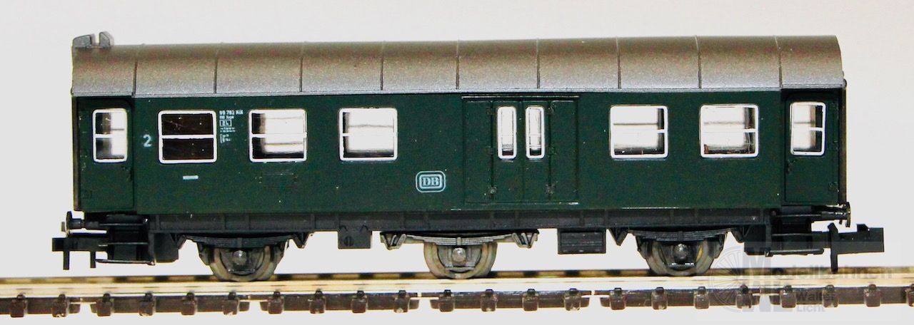 Roco 02250S - ROCO - Umbauwagen DB 2.Kl./Gepäck BD3yg N 1:160
