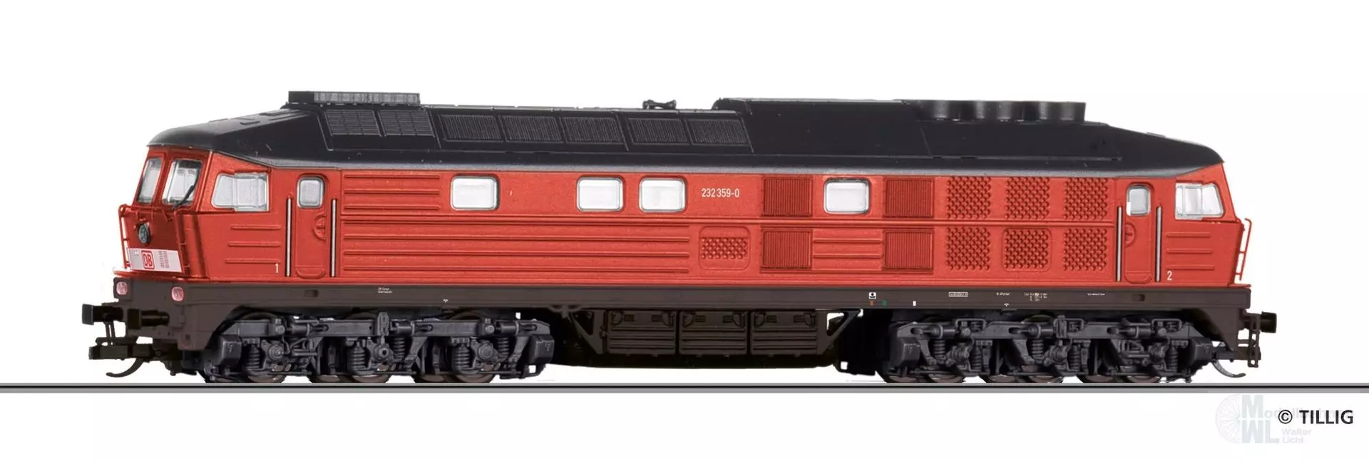 Tillig 05779 - Diesellok BR 232 DB Cargo Ep.V TT 1:120