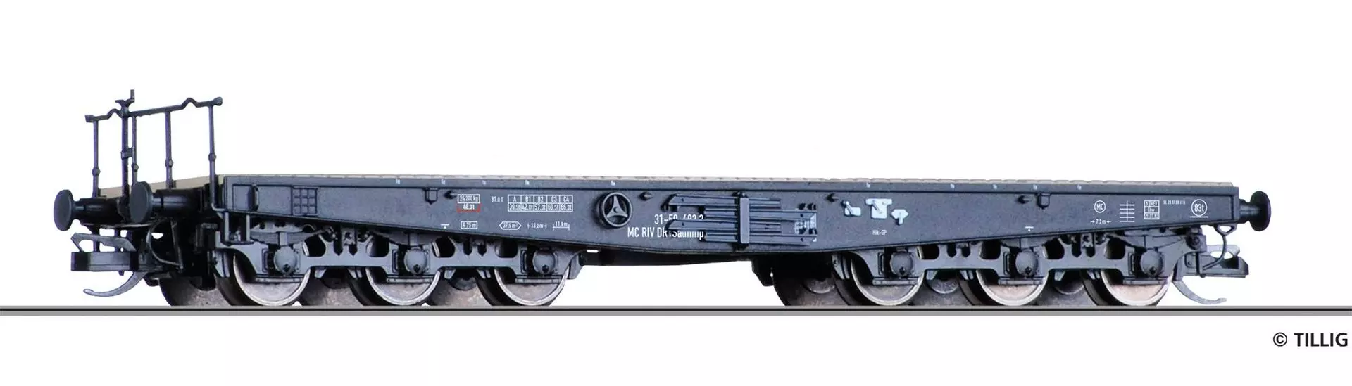 Tillig 15624 - Schwerlastwagen DR Ep.IV Salmmp 4823 TT 1:120