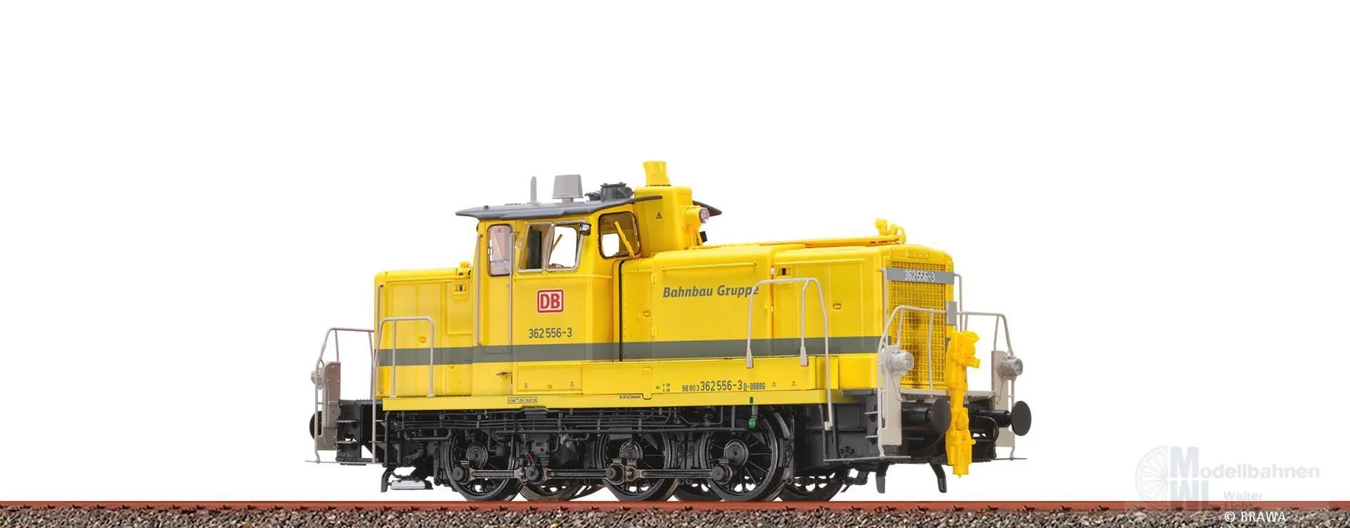 Brawa 42435 - Diesellok BR 362 556-3 Bahnbau DB Ep.VI H0/WS Sound