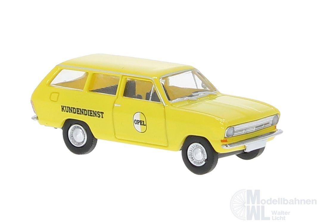 Brekina 20438 - Opel Kadett B CarAVan des Opel-Kundendienst H0 1:87