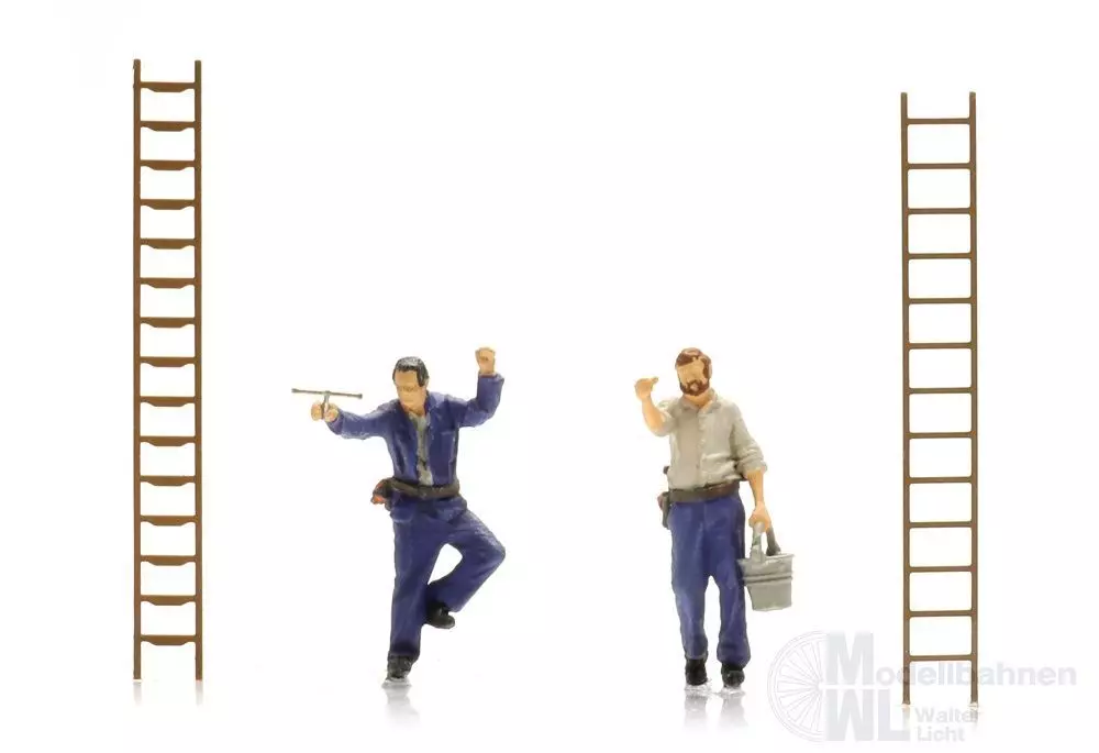 ARTITEC b.v. 5870129 - Fensterputzer (2x) Fertigmodell H0 1:87