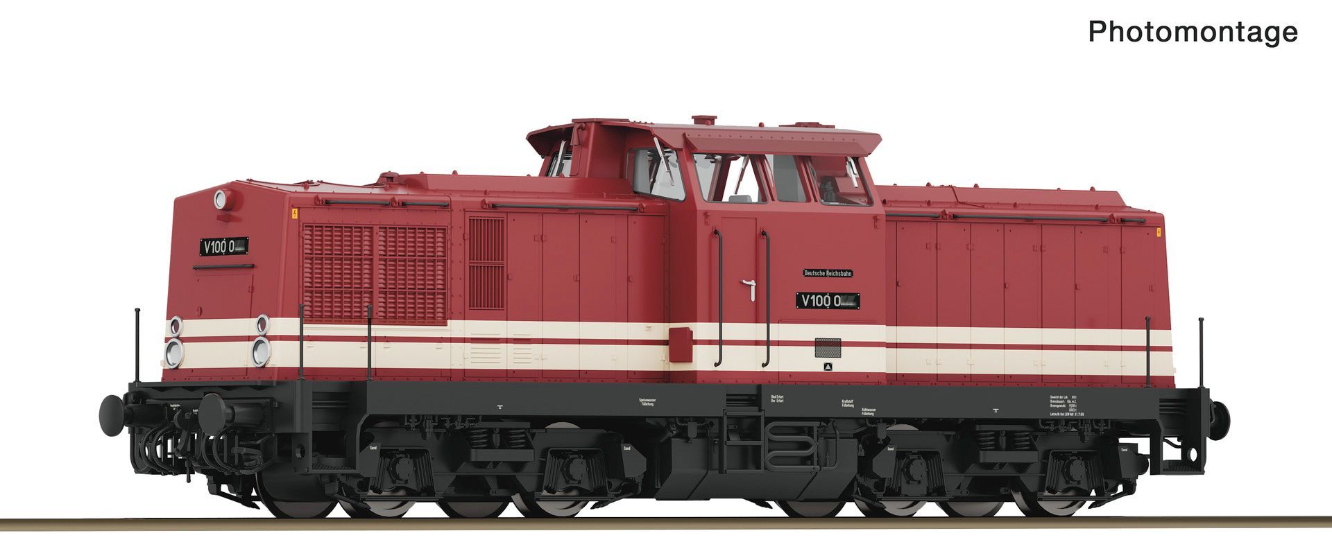 Roco 7300144 - Diesellok V 100 DR Ep.III H0/GL
