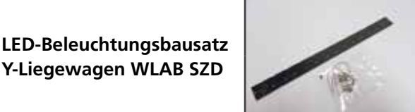 Piko 56272 - Innenbeleuchtung LED für WLAB SZD Liegewagen H0/GL