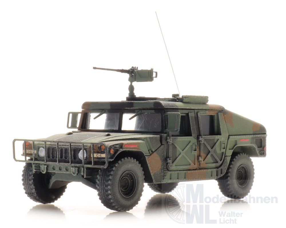ARTITEC b.v. 6870543 - US Humvee Camo Armored .50 MG TK/INF H0 1:87 ARTITEC b.v. 6870543 - US Humvee Camo Armored .50 MG TK/INF H0 1:87