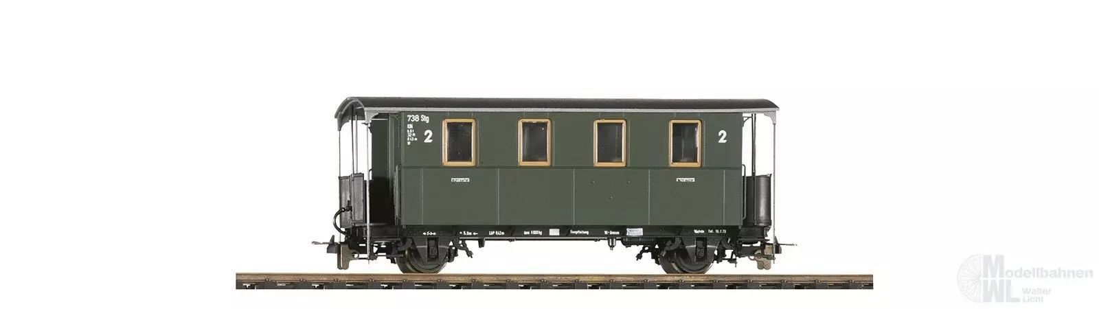 Bemo 3003820 - Personenwagen DB Ep.III KBi 740 2.Kl. H0e