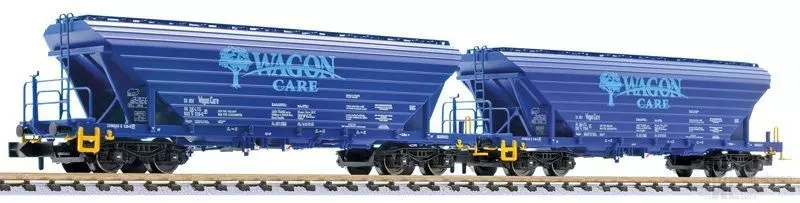 Liliput 260221 - Getreidetransportwagen Set Waggon Care Slowenien Ep.V/VI Uagpps 2.tlg. N 