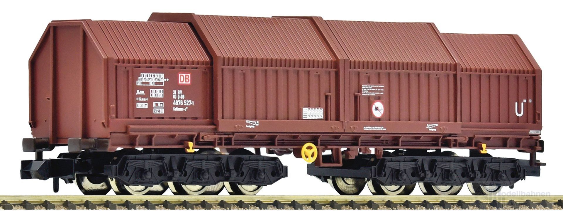 Fleischmann 6660132 - Teleskophaubenwagen DB Ep.V/VI N 1:160