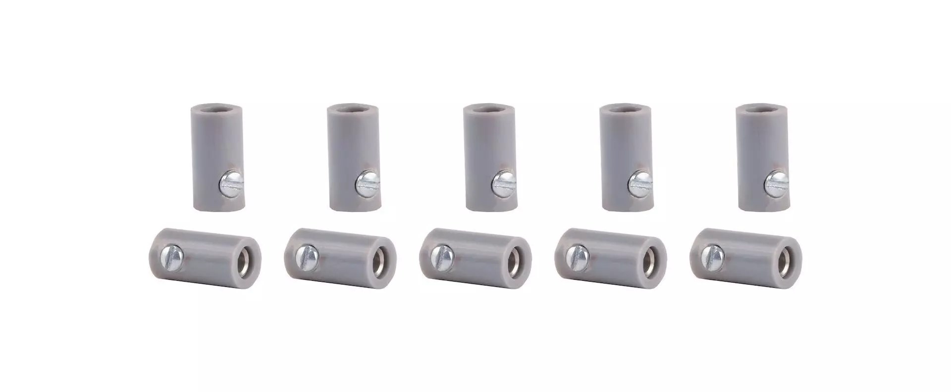 Viessmann 6885 - Muffe 10 Stück grau