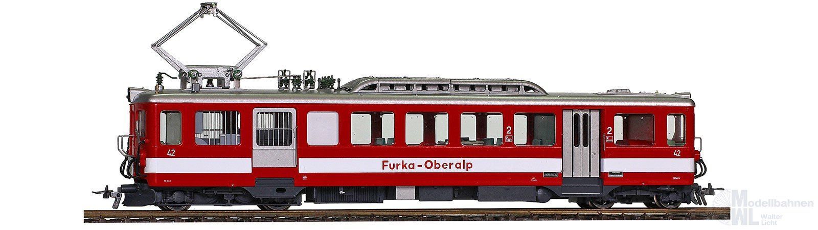 Bemo 1347222 - Gepäcktriebwagen BDeh 2/4 42 FO Ep.IV/V H0m Sound