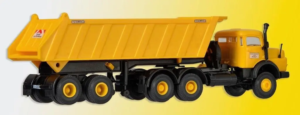 Kibri 14025 - Mercedes-Benz Rundhauber mit MEILLER Sattelkipper H0 1:87