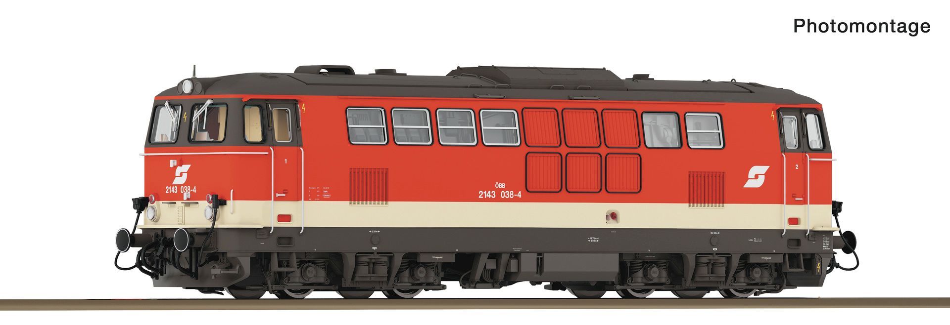 Roco 7320158 - Diesellok Rh 2143 ÖBB Ep.IV H0/WS SOUND