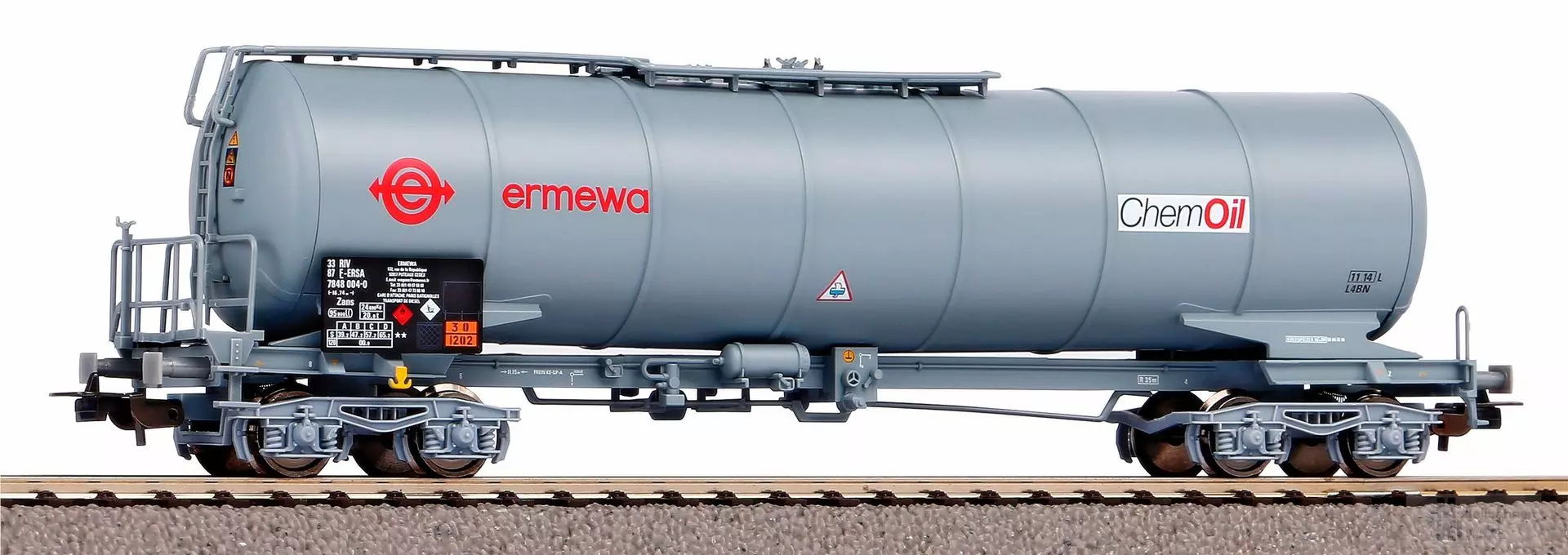 Piko 58970 - Knickkesselwagen F-Ersa ERMEWA Chemoil Ep.VI H0/GL