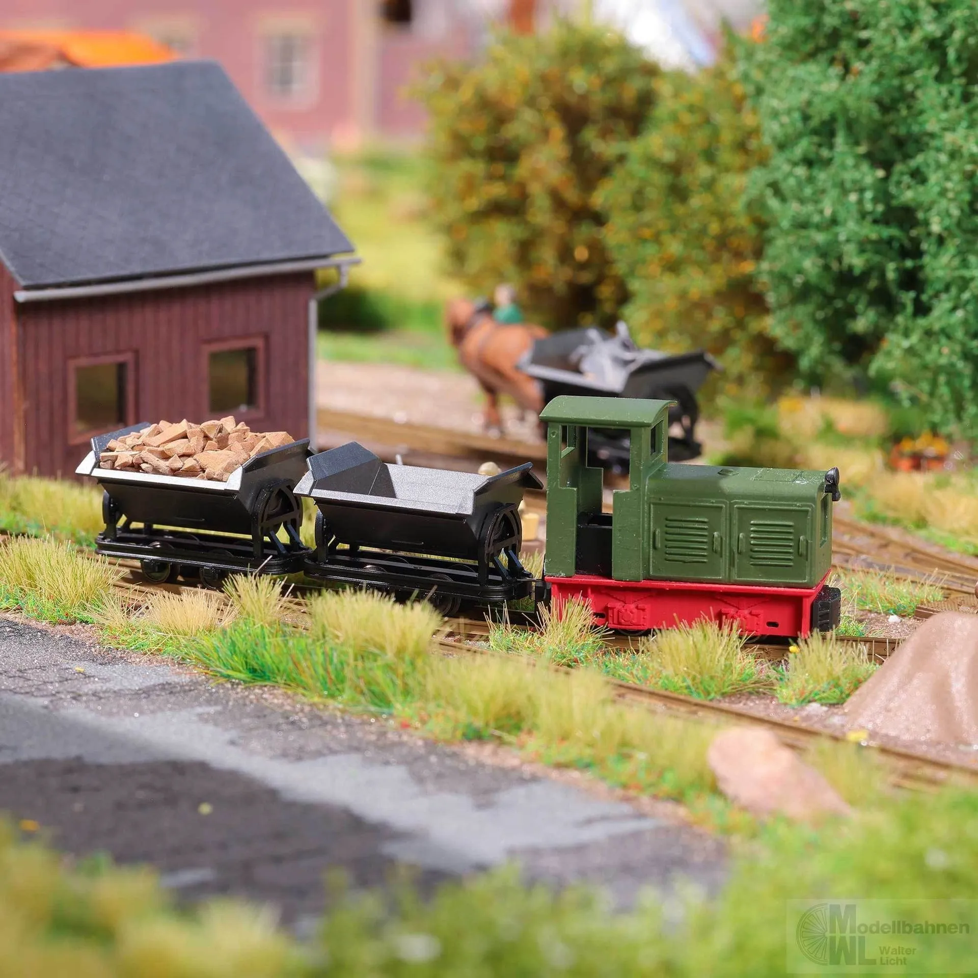 Busch 12022 - Feldbahn Start-Set NS2 H0 1:87
