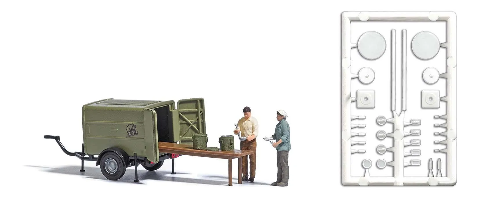 Busch 7936 - A-Set: Erntevesper H0 1:87