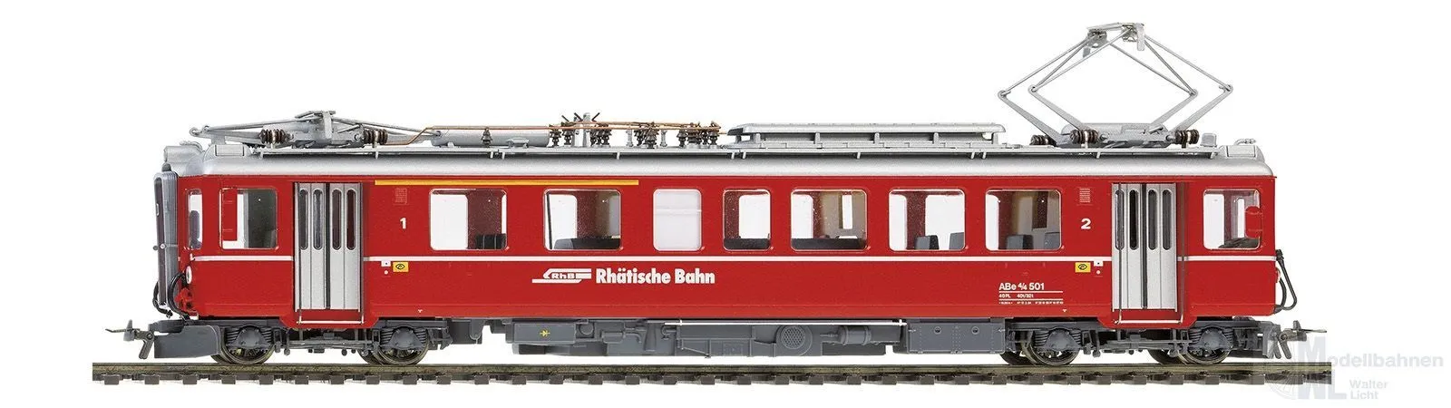Bemo 1365141 - Triebwagen ABe 4/4 RhB 501 Ep.IV/V Fliegender Rhätier H0m Digital
