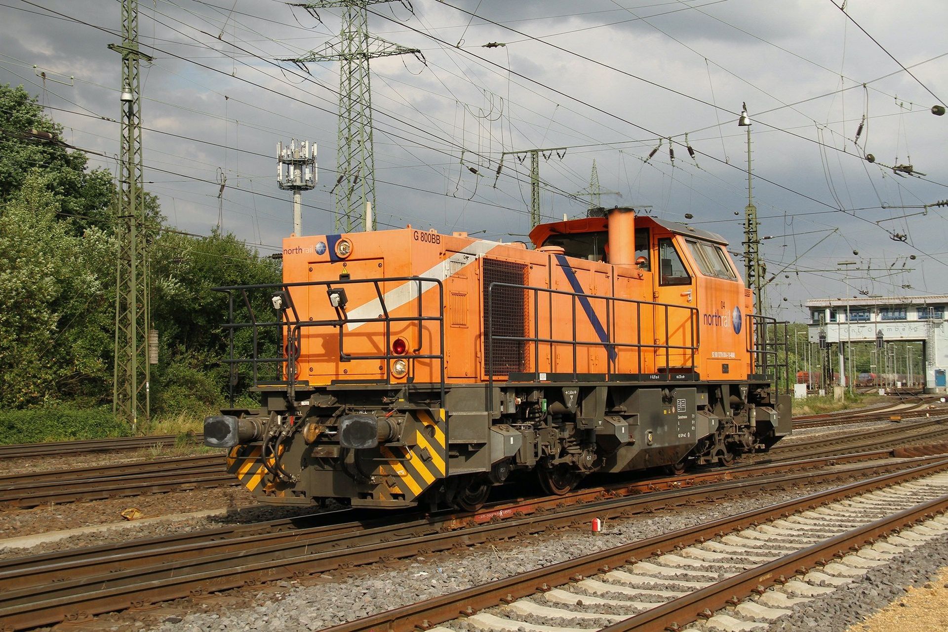 Jägerndorfer Modellbahn 10742 - Diesellok MaK G800 BB Northrail Ep.VI H0/WS Sound