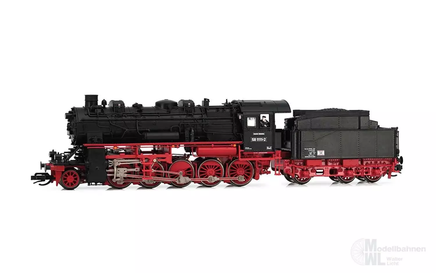 Arnold 9068S - Dampflok BR 58 1111-2 DR Ep.IV TT 1:120 Sound